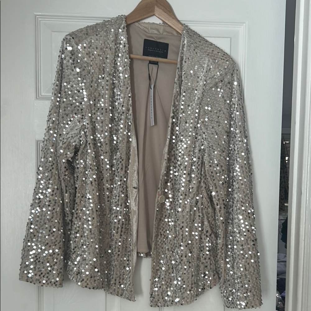 Sequin Blazer Jacket